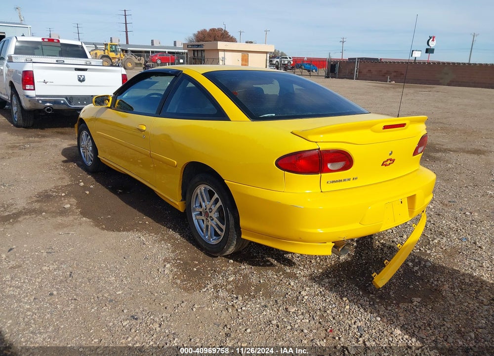 2002 CHEVROLET CAVALIER Z24 VIN: 1G1JH12FX27441108