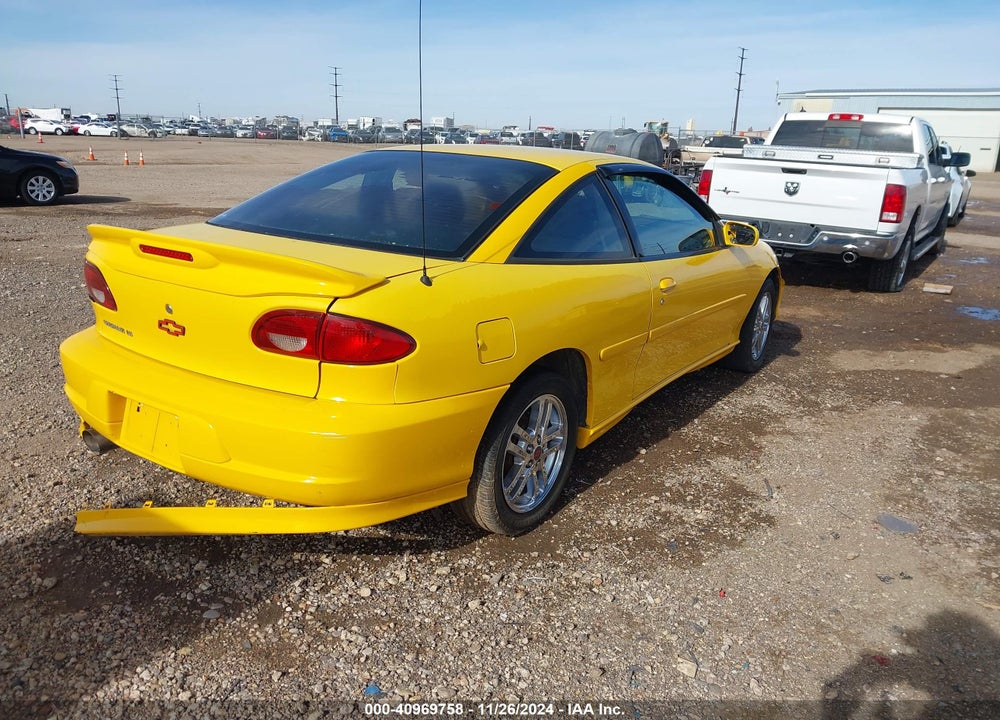 2002 CHEVROLET CAVALIER Z24 VIN: 1G1JH12FX27441108