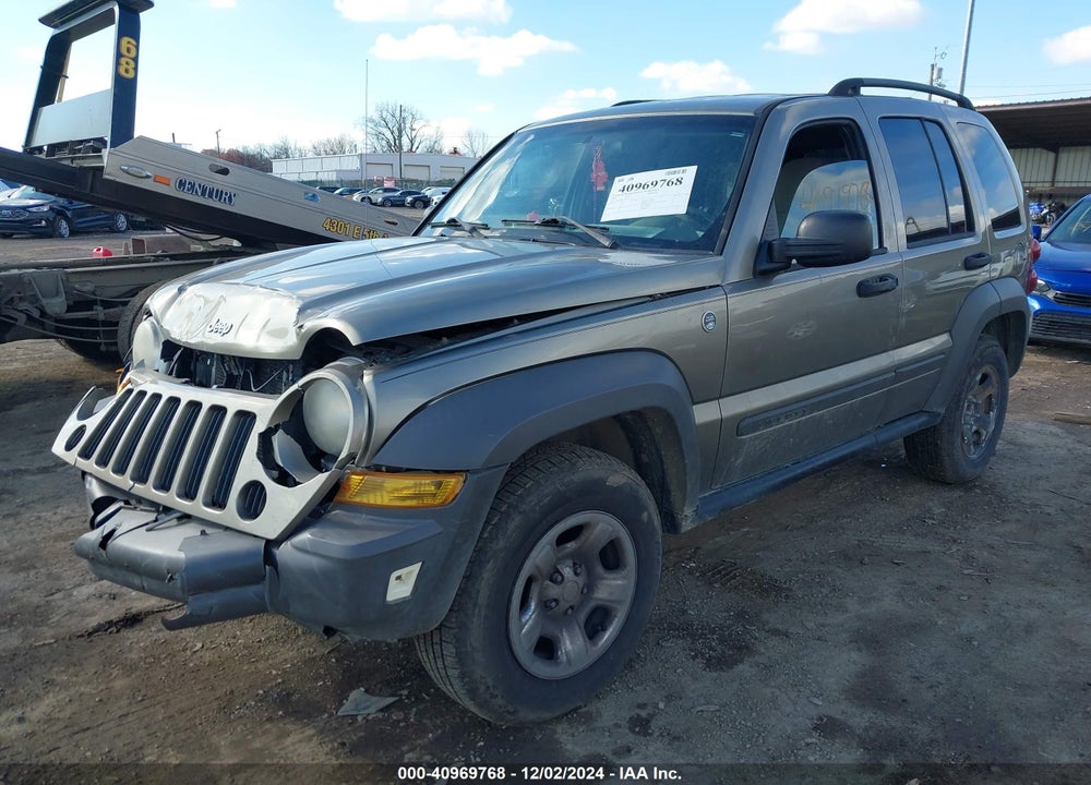 2007 JEEP LIBERTY SPORT VIN: 1J4GL48K47W573309