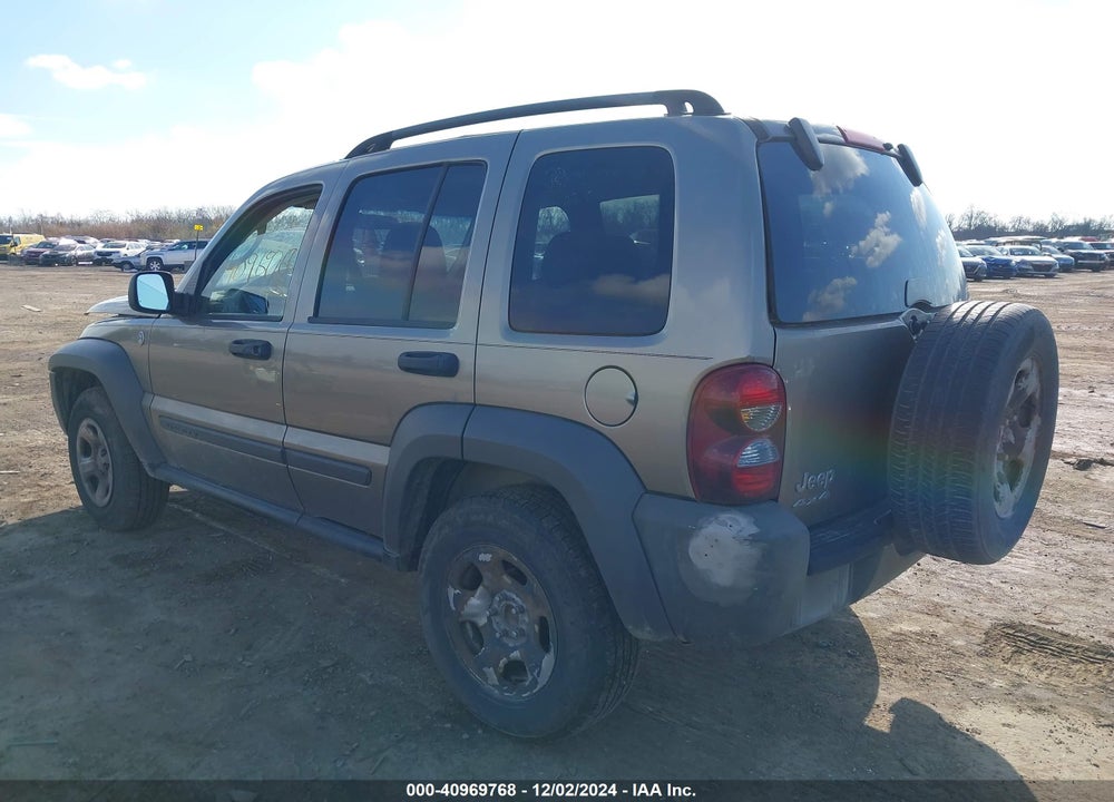 2007 JEEP LIBERTY SPORT VIN: 1J4GL48K47W573309
