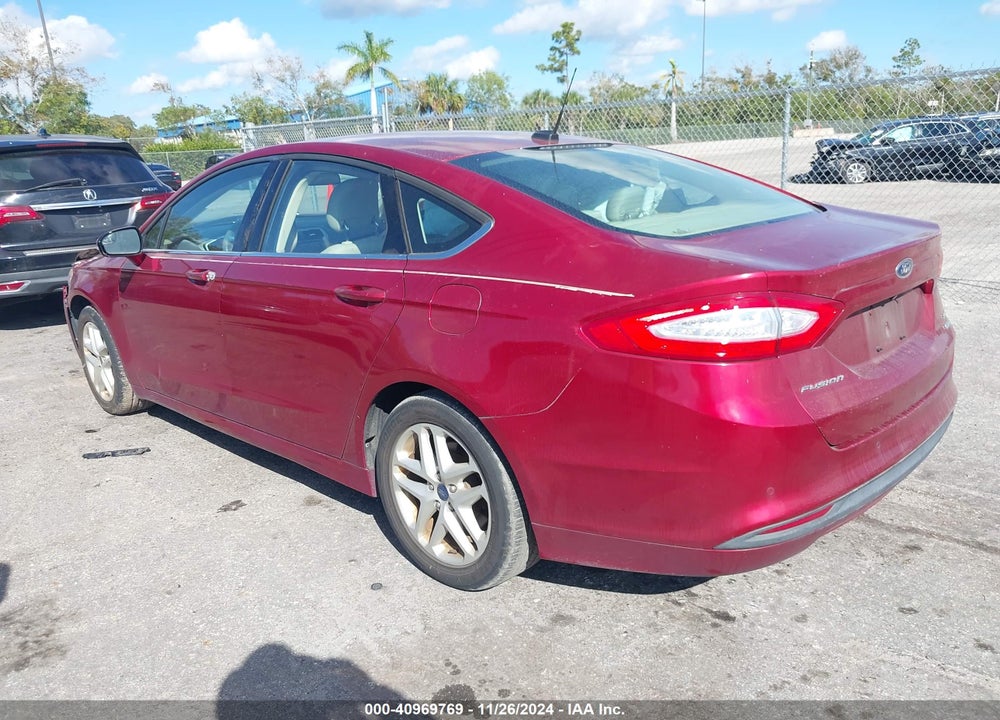 2014 FORD FUSION SE VIN: 3FA6P0HD7ER312097