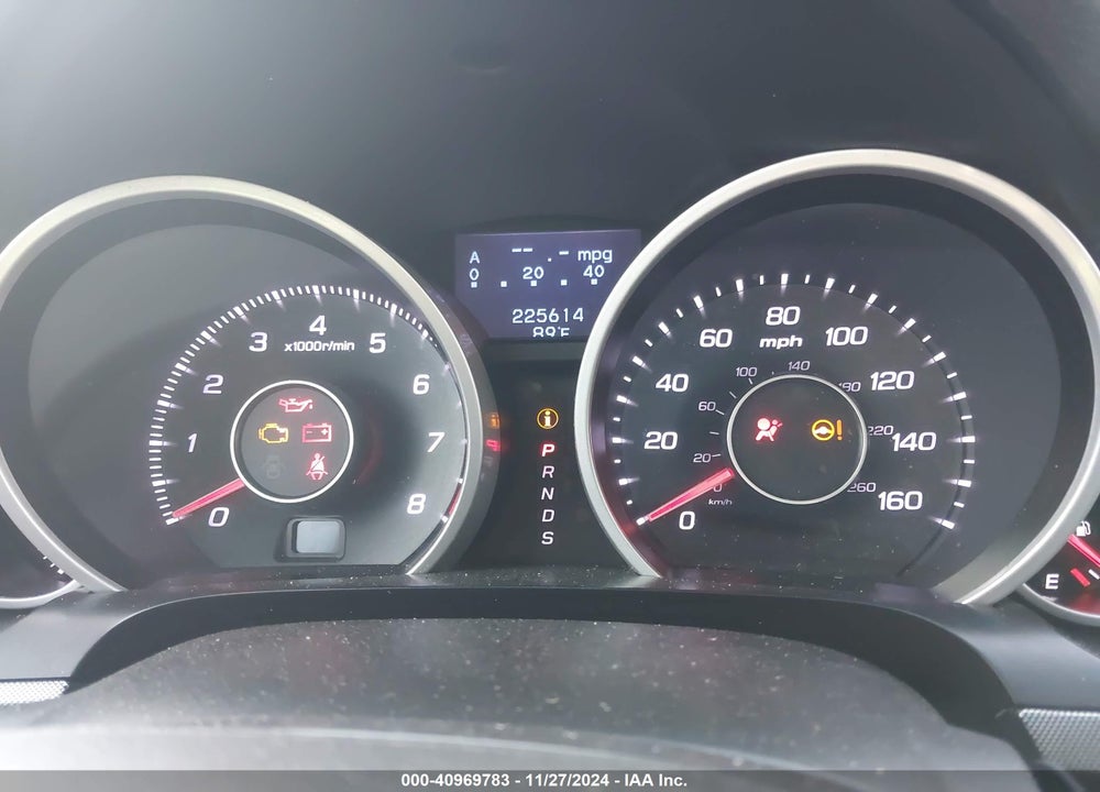 2012 ACURA TL VIN: 19UUA8F5XCA016786