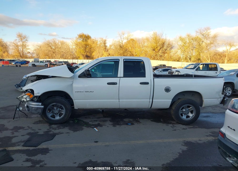 2004 DODGE RAM 1500 SLT/LARAMIE VIN: 1D7HU18D24J130307