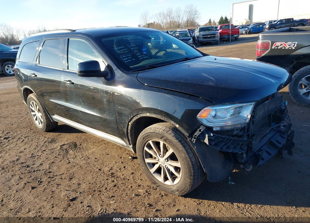 2017 DODGE DURANGO SXT AWD VIN: 1C4RDJAG4HC945475