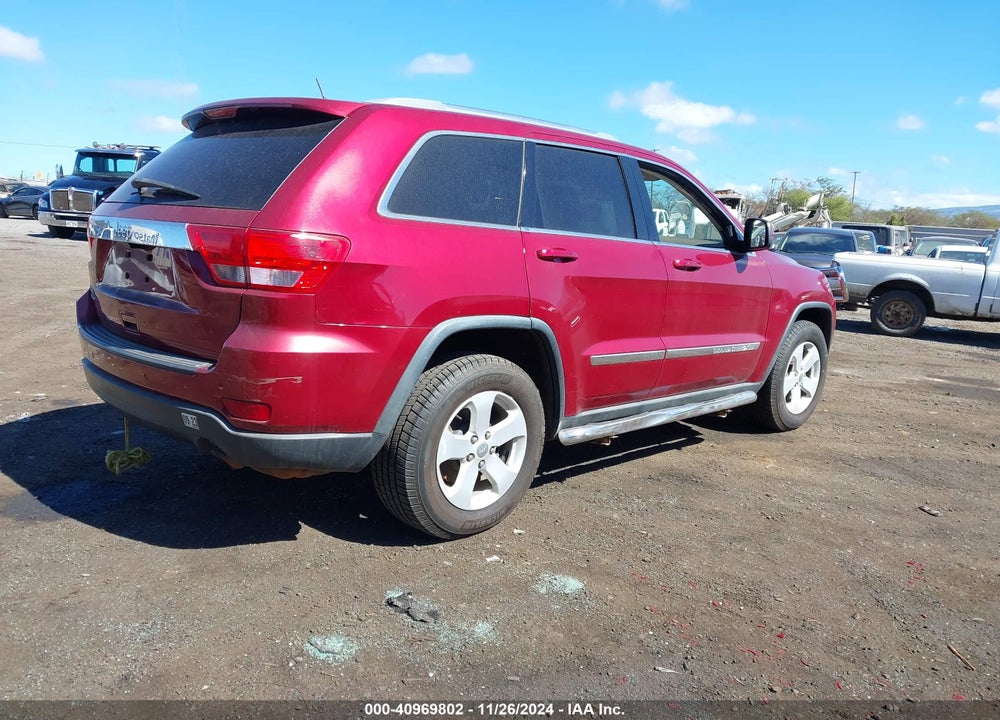 2013 JEEP GRAND CHEROKEE LAREDO VIN: 1C4RJFAG1DC649765
