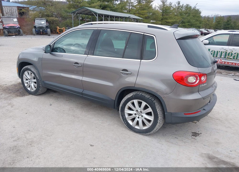 2010 VOLKSWAGEN TIGUAN WOLFSBURG EDITION VIN: WVGBV9AX1AW513858