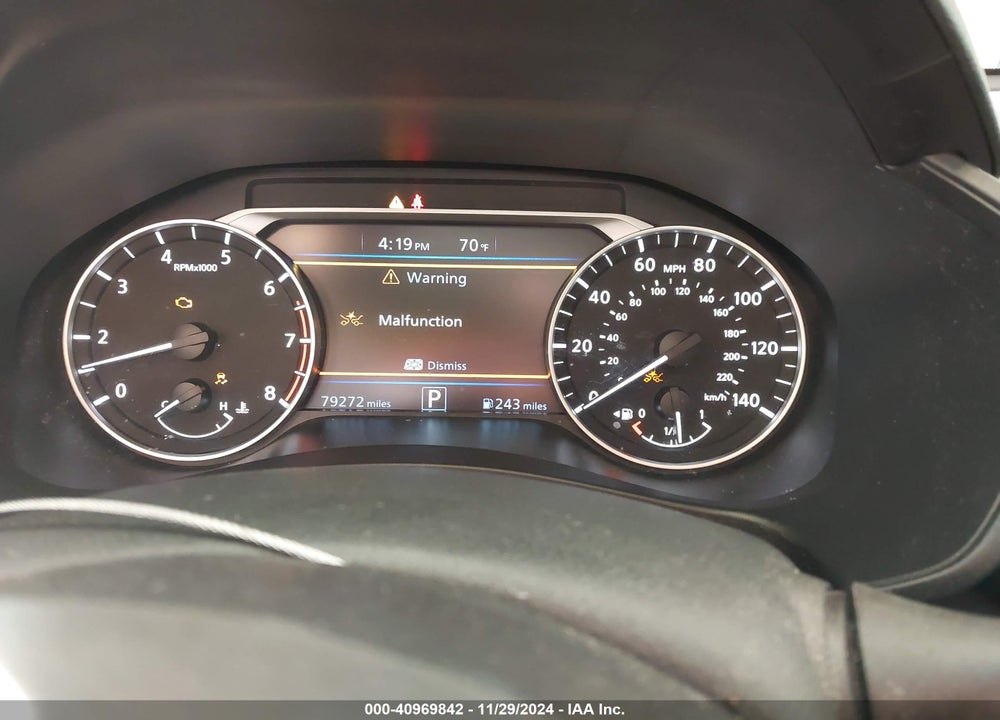 2019 NISSAN ALTIMA 2.5 S VIN: 1N4BL4BW9KC163570