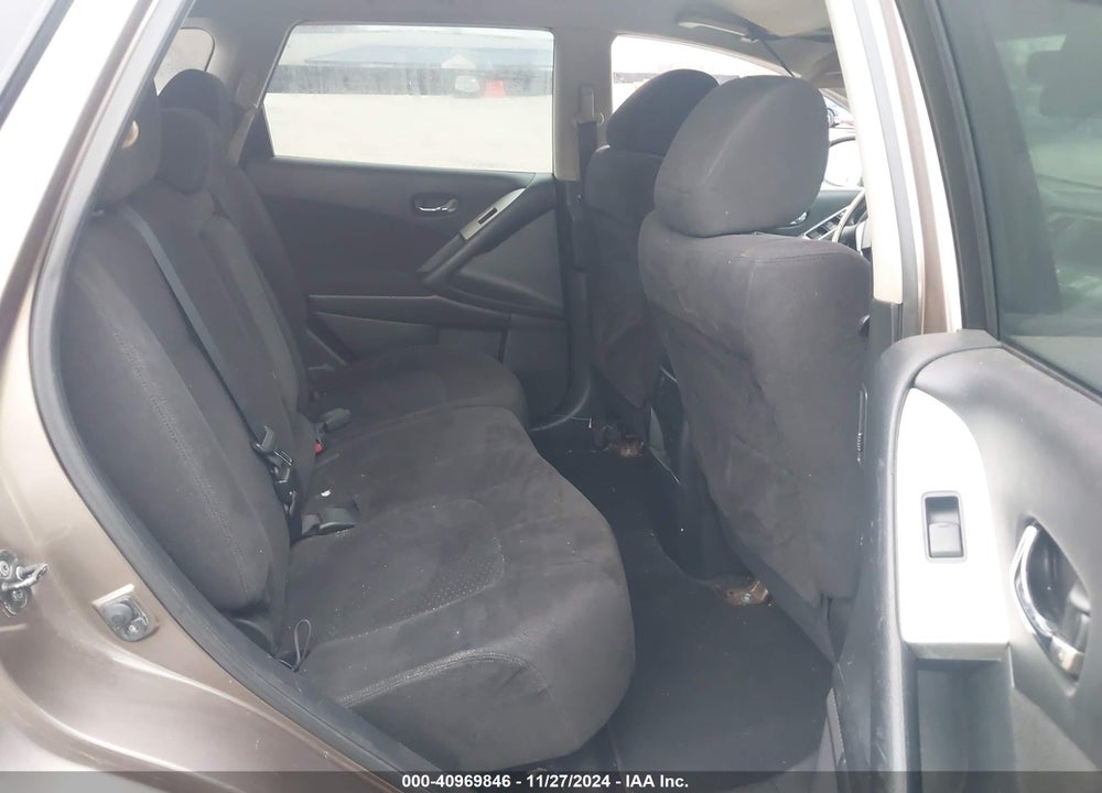 2012 NISSAN MURANO S VIN: JN8AZ1MW9CW228468
