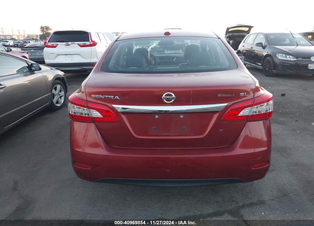 2015 NISSAN SENTRA SL VIN: 3N1AB7AP2FY379460