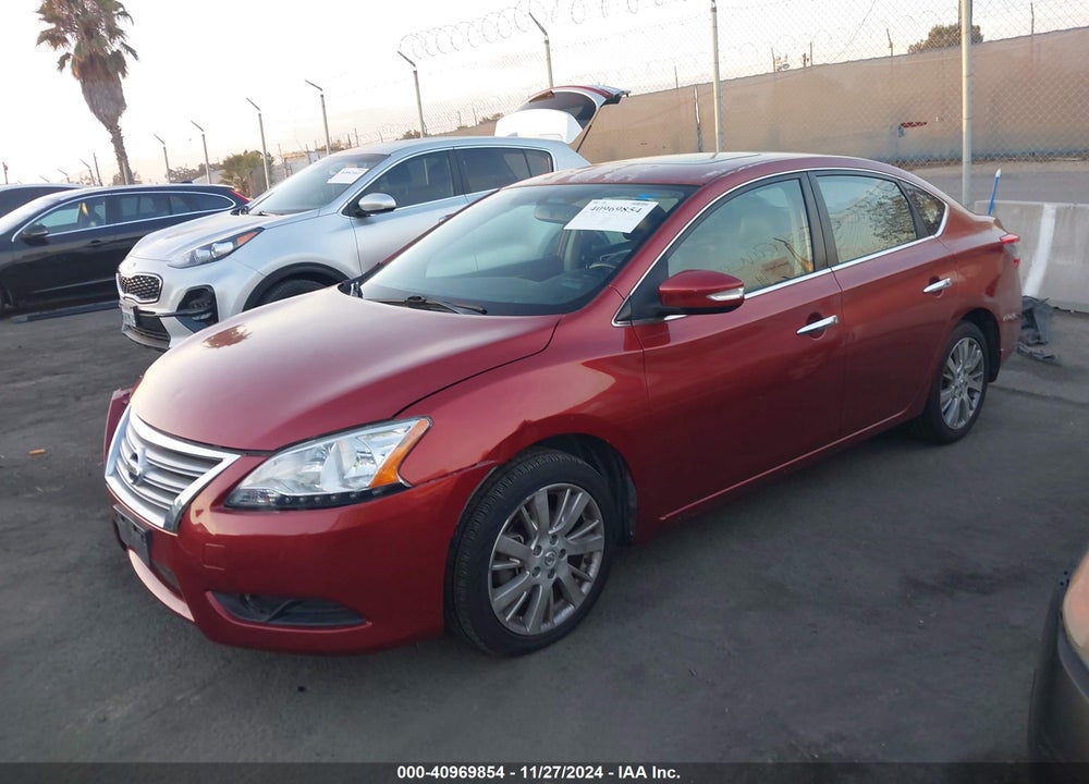 2015 NISSAN SENTRA SL VIN: 3N1AB7AP2FY379460