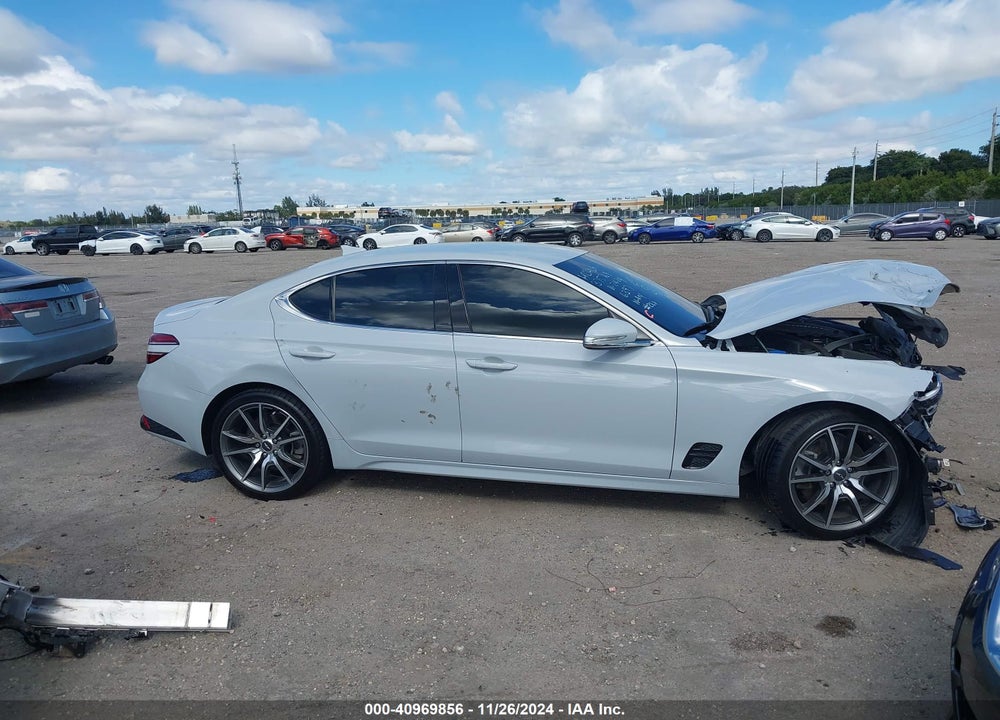 2023 GENESIS G70 3.3T RWD VIN: KMTG54TE7PU106397