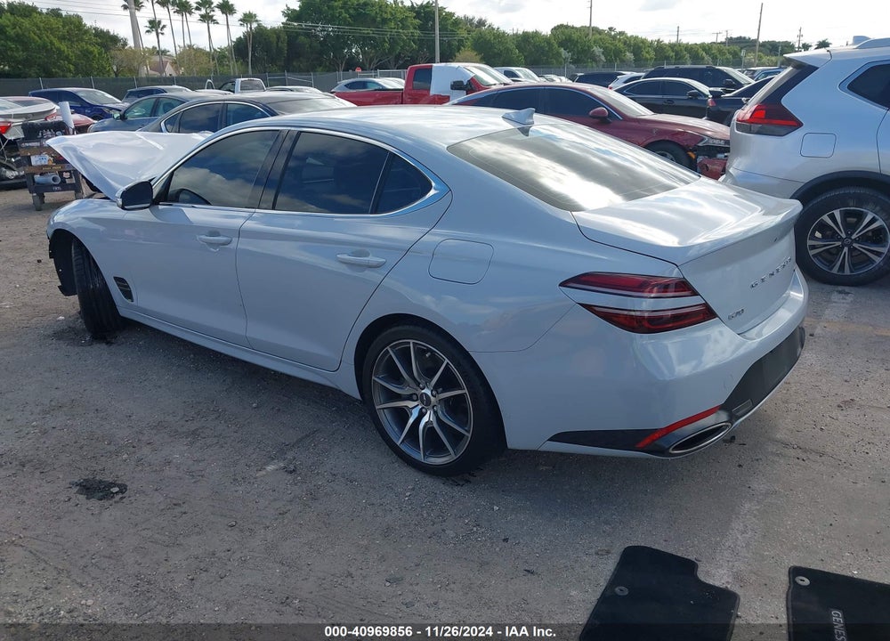 2023 GENESIS G70 3.3T RWD VIN: KMTG54TE7PU106397