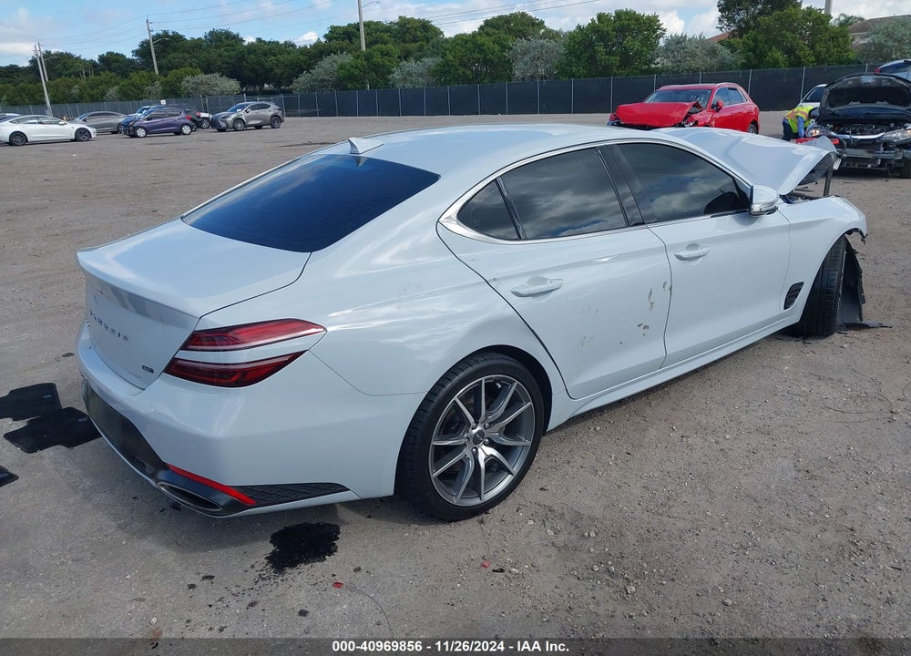 2023 GENESIS G70 3.3T RWD VIN: KMTG54TE7PU106397