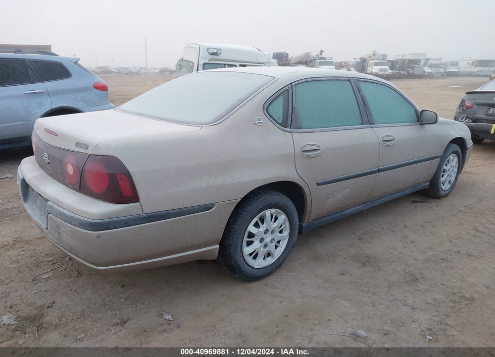 2003 CHEVROLET IMPALA VIN: 2G1WF52E139391712