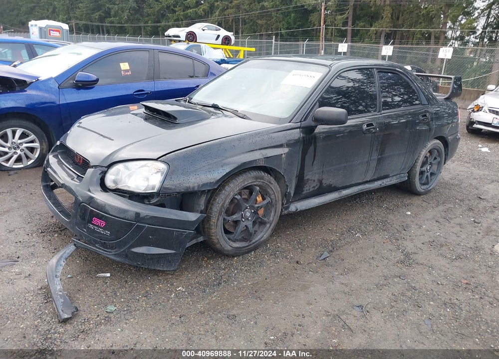 2004 SUBARU IMPREZA WRX STI VIN: JF1GD706X4L524962