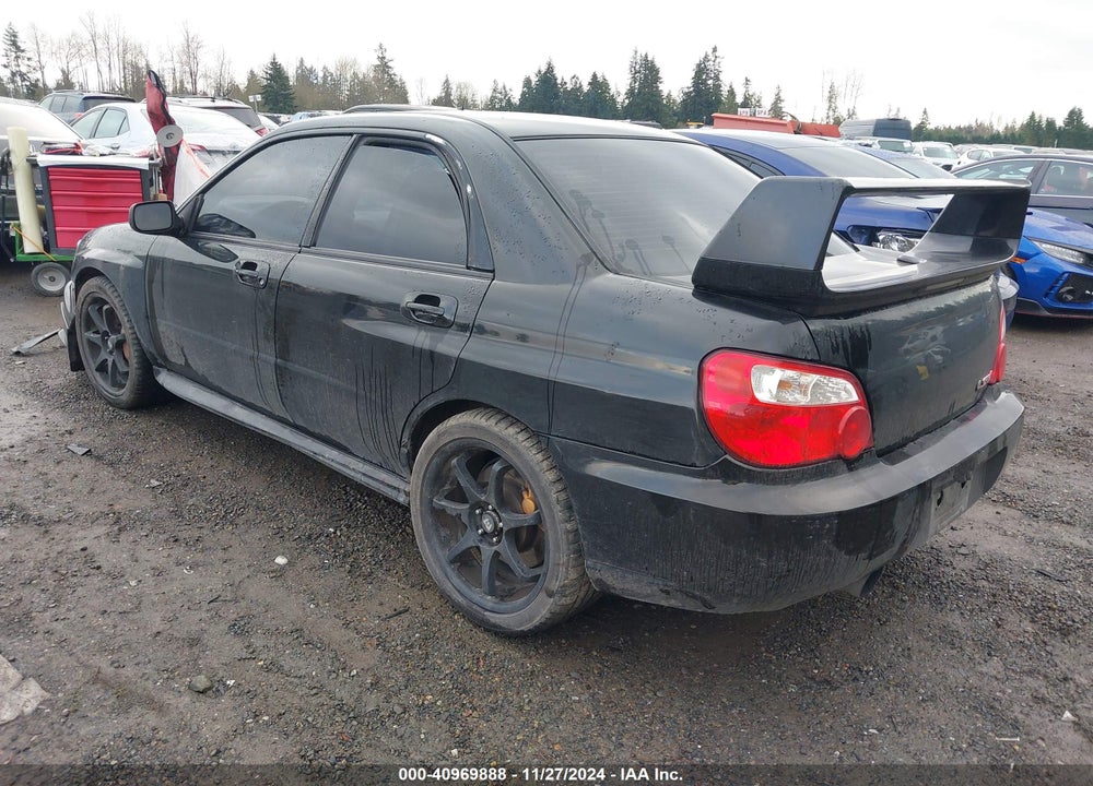 2004 SUBARU IMPREZA WRX STI VIN: JF1GD706X4L524962