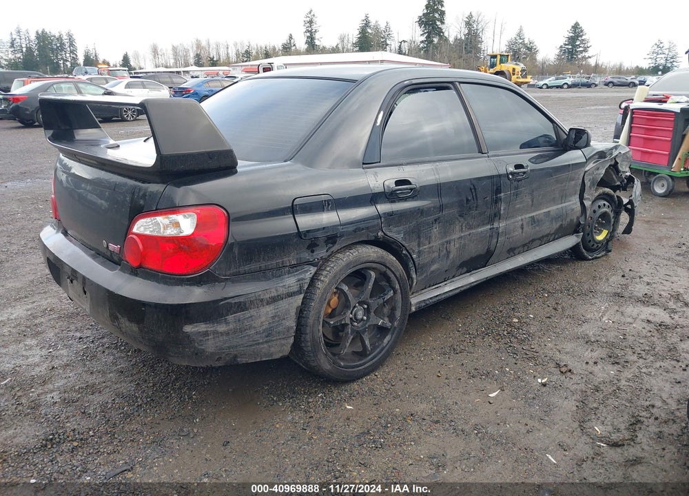 2004 SUBARU IMPREZA WRX STI VIN: JF1GD706X4L524962
