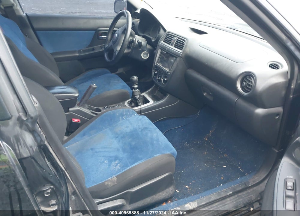 2004 SUBARU IMPREZA WRX STI VIN: JF1GD706X4L524962
