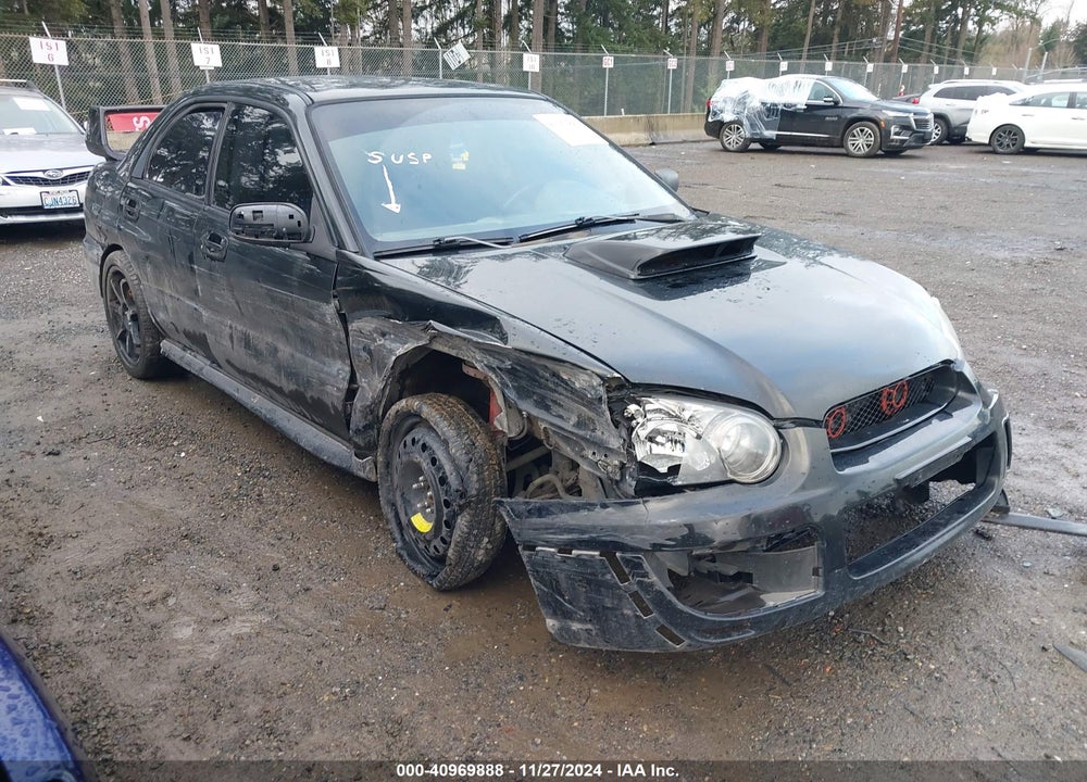 2004 SUBARU IMPREZA WRX STI VIN: JF1GD706X4L524962