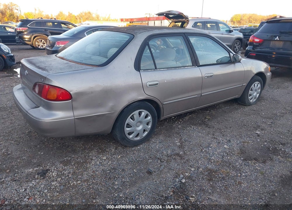2001 TOYOTA COROLLA LE VIN: 2T1BR12E11C394371