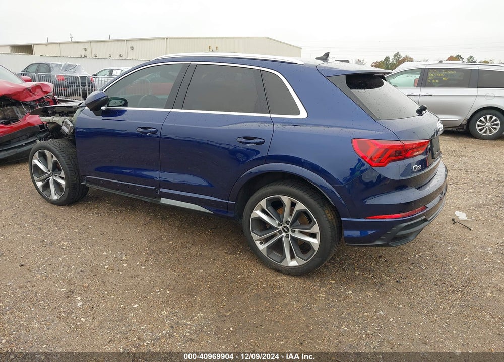2021 AUDI Q3 PREMIUM 45 TFSI S LINE QUATTRO TIPTRONIC VIN: WA1DECF37M1049616