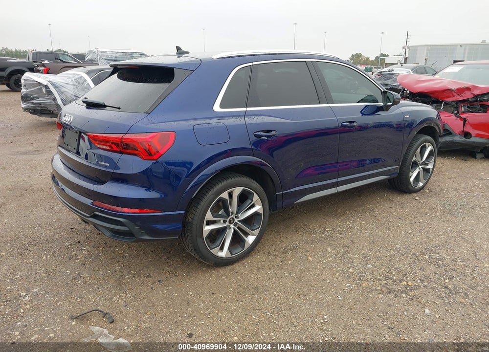 2021 AUDI Q3 PREMIUM 45 TFSI S LINE QUATTRO TIPTRONIC VIN: WA1DECF37M1049616