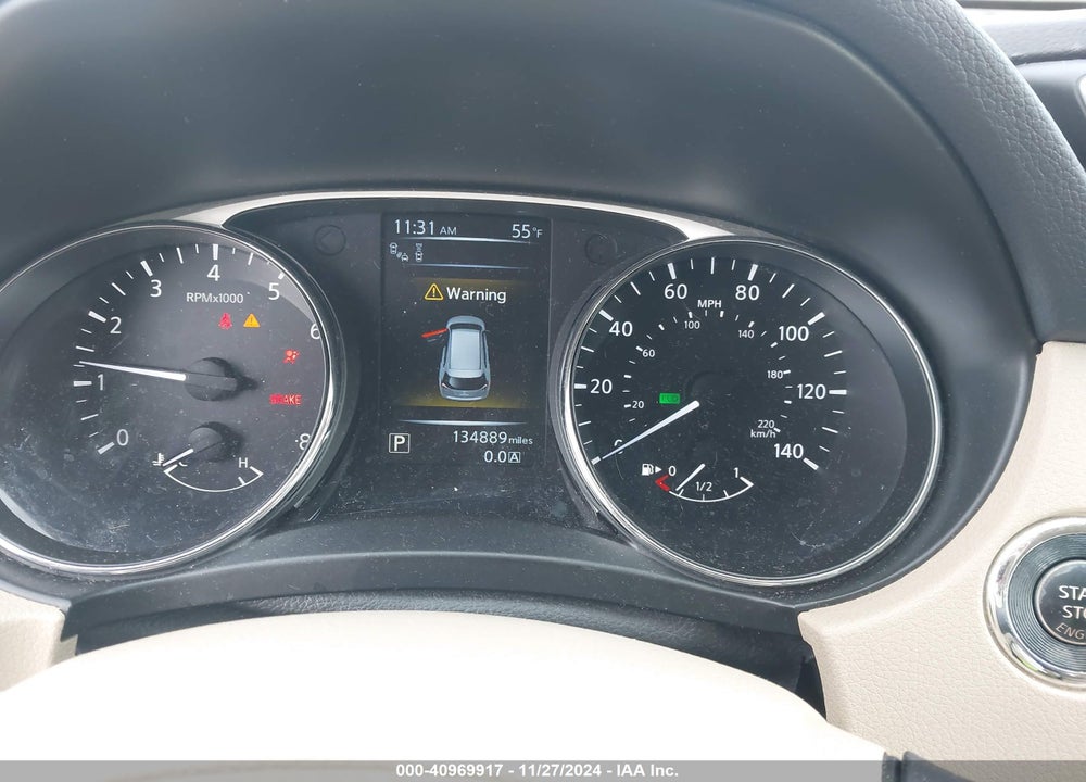 2015 NISSAN ROGUE SL VIN: 5N1AT2MT9FC847484