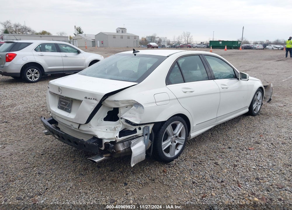 2010 MERCEDES-BENZ C 300 LUXURY 4MATIC/SPORT 4MATIC VIN: WDDGF8BB9AR095591
