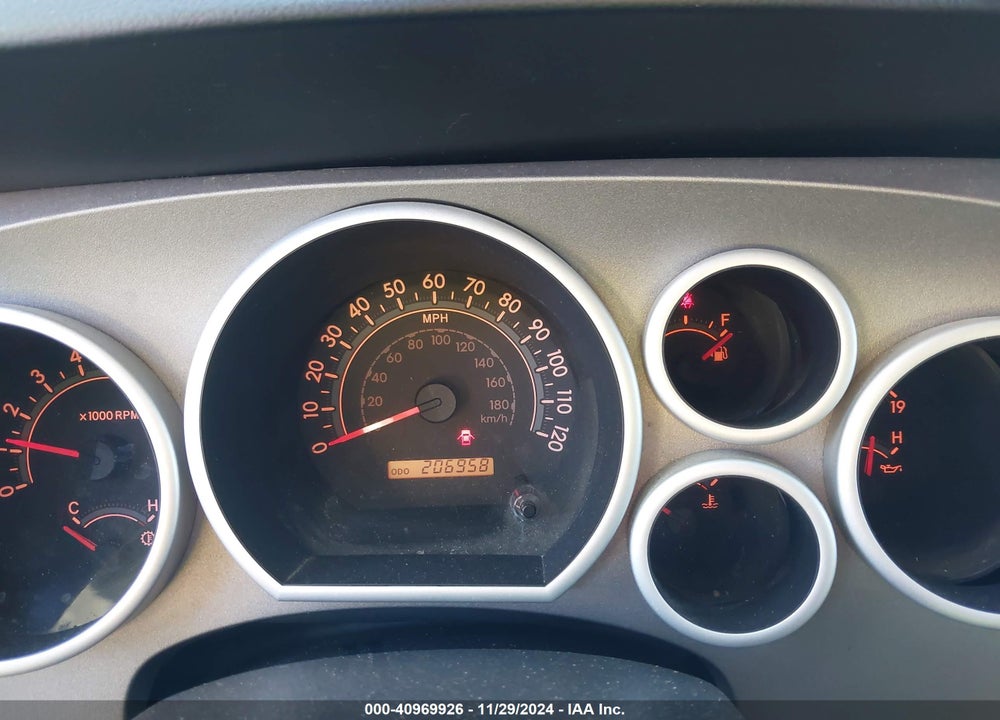 2012 TOYOTA TUNDRA GRADE 4.6L V8 VIN: 5TFUM5F10CX030887