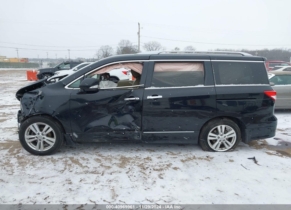 2013 NISSAN QUEST SL VIN: JN8AE2KP6D9062794