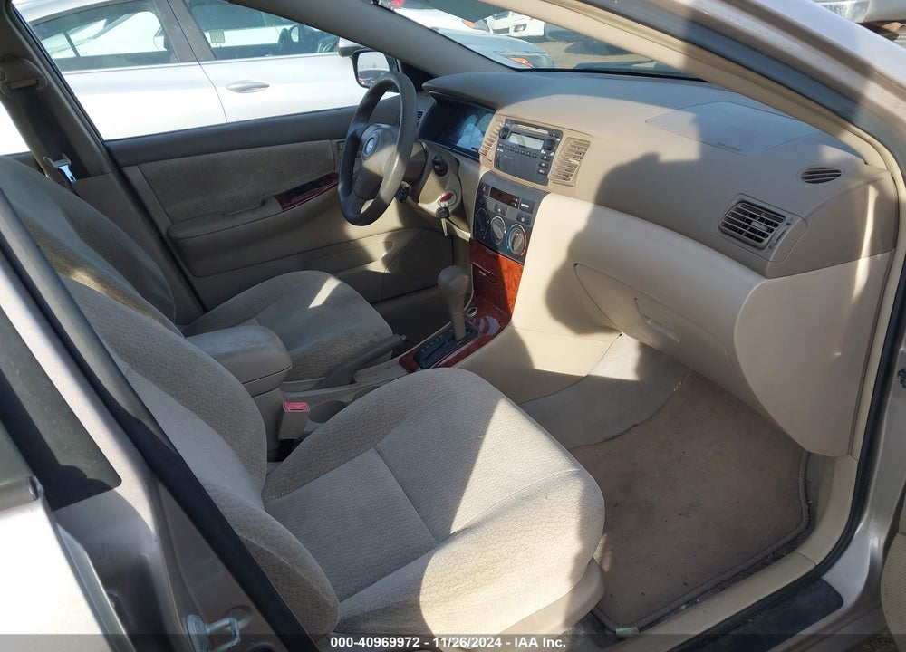 2003 TOYOTA COROLLA LE VIN: 2T1BR32E43C011425