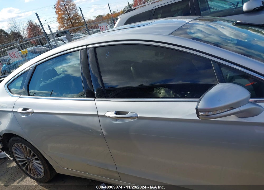 2016 FORD FUSION TITANIUM VIN: 3FA6P0K90GR400710