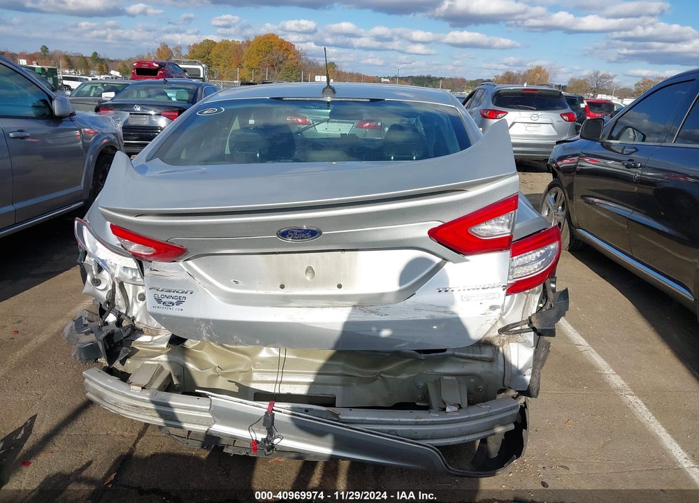 2016 FORD FUSION TITANIUM VIN: 3FA6P0K90GR400710