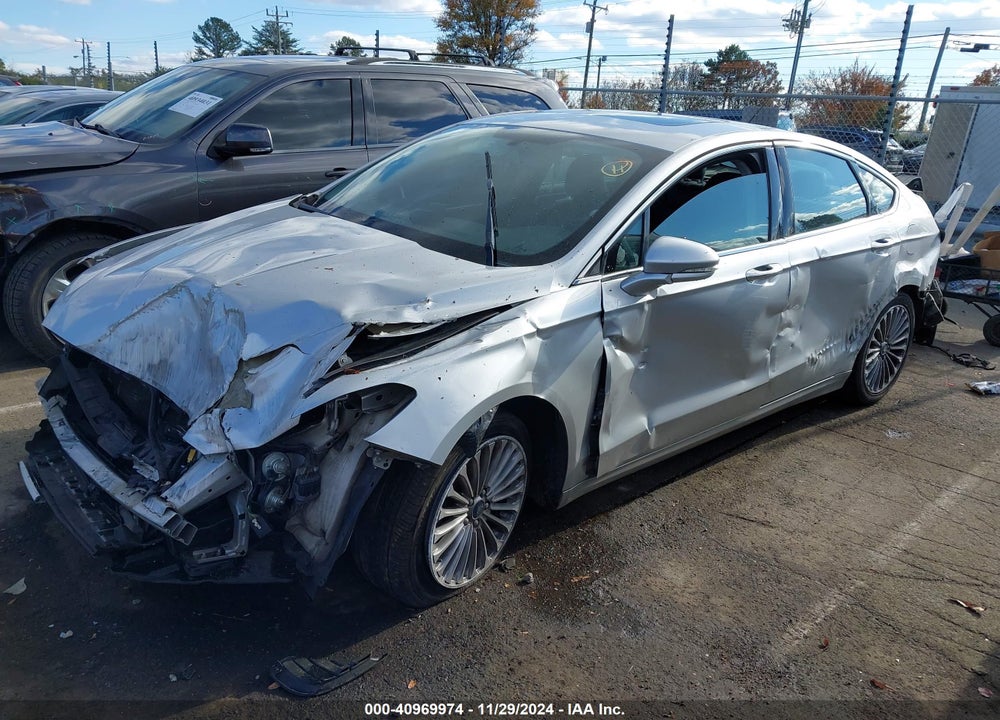 2016 FORD FUSION TITANIUM VIN: 3FA6P0K90GR400710