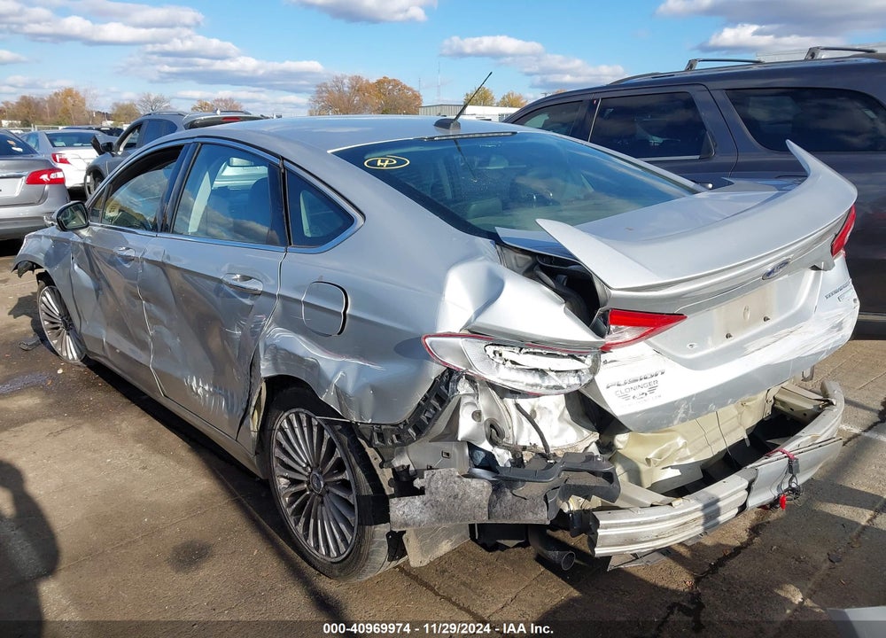 2016 FORD FUSION TITANIUM VIN: 3FA6P0K90GR400710