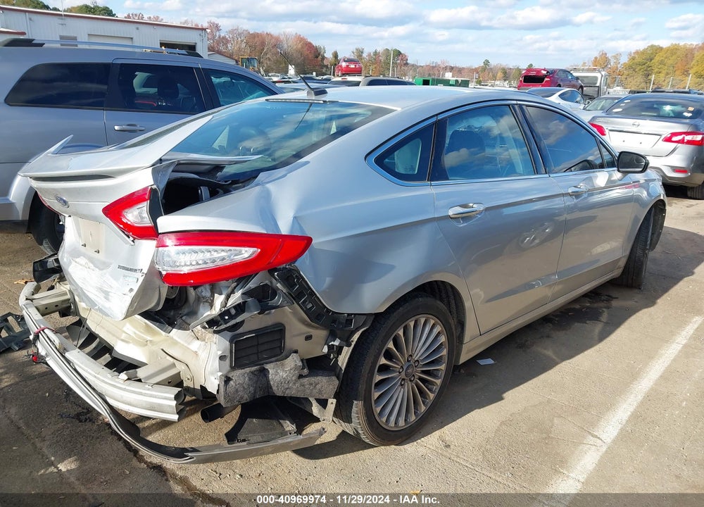 2016 FORD FUSION TITANIUM VIN: 3FA6P0K90GR400710