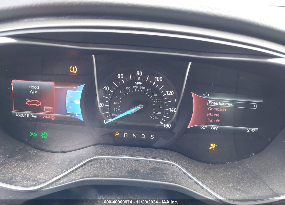 2016 FORD FUSION TITANIUM VIN: 3FA6P0K90GR400710