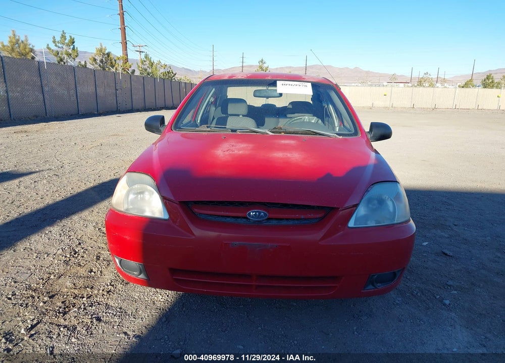 2005 KIA RIO VIN: KNADC125656372290