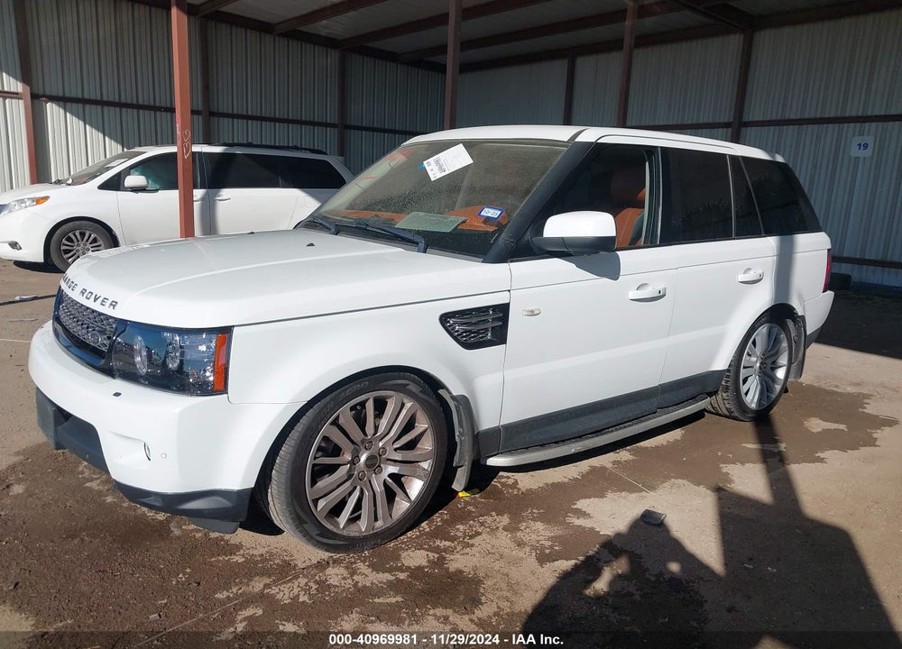2012 LAND ROVER RANGE ROVER SPORT HSE VIN: SALSK2D42CA755878