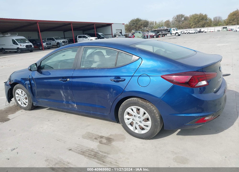 2019 HYUNDAI ELANTRA SE VIN: 5NPD74LF7KH494061