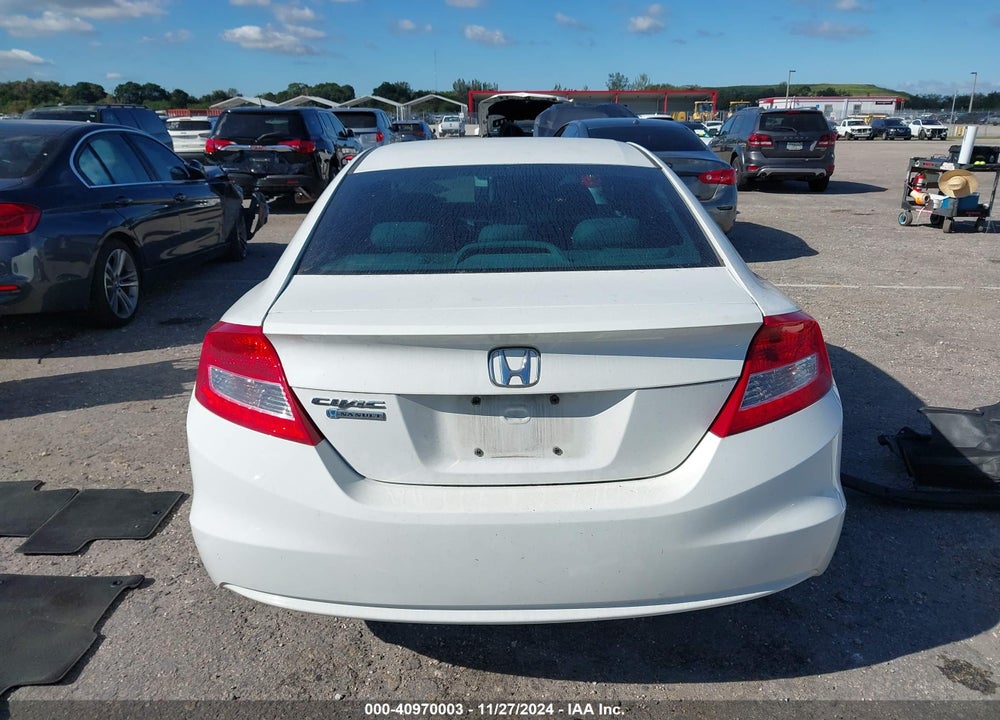 2012 HONDA CIVIC LX VIN: 2HGFG3B59CH564859