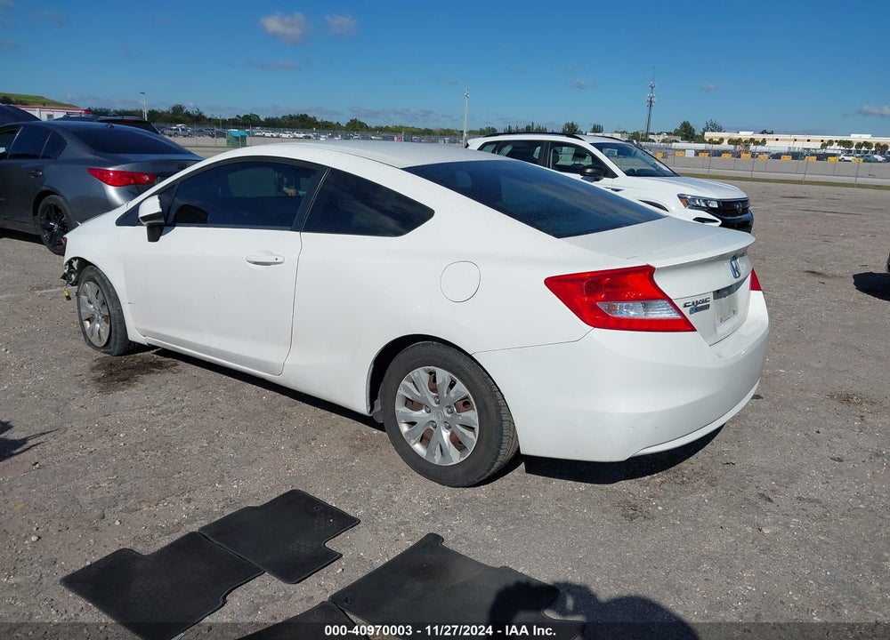 2012 HONDA CIVIC LX VIN: 2HGFG3B59CH564859