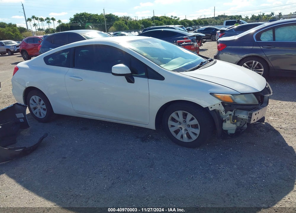 2012 HONDA CIVIC LX VIN: 2HGFG3B59CH564859
