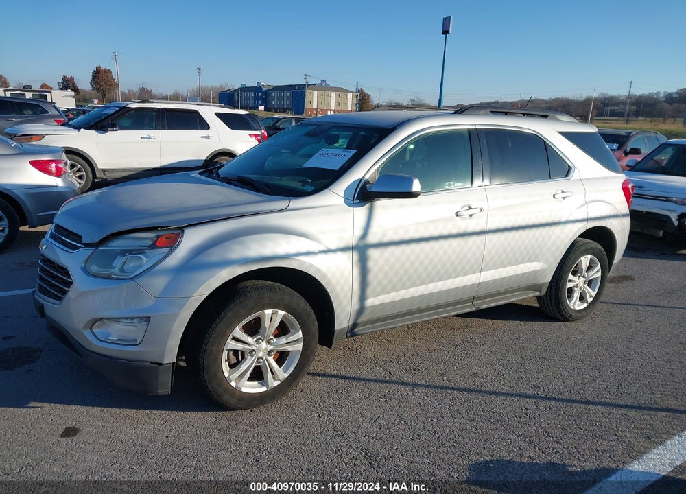 2016 CHEVROLET EQUINOX LT VIN: 2GNALCEK9G6289654