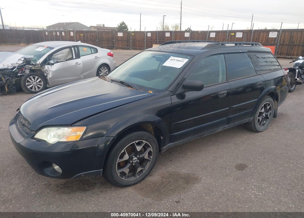 2007 SUBARU OUTBACK 2.5I BASIC VIN: 4S4BP61C276309004
