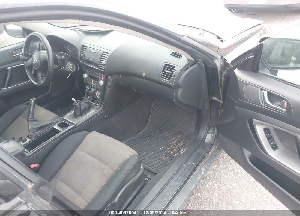 2007 SUBARU OUTBACK 2.5I BASIC VIN: 4S4BP61C276309004