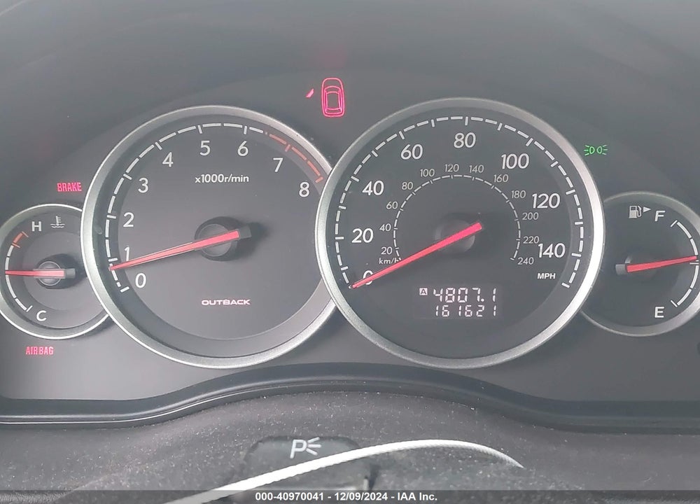 2007 SUBARU OUTBACK 2.5I BASIC VIN: 4S4BP61C276309004