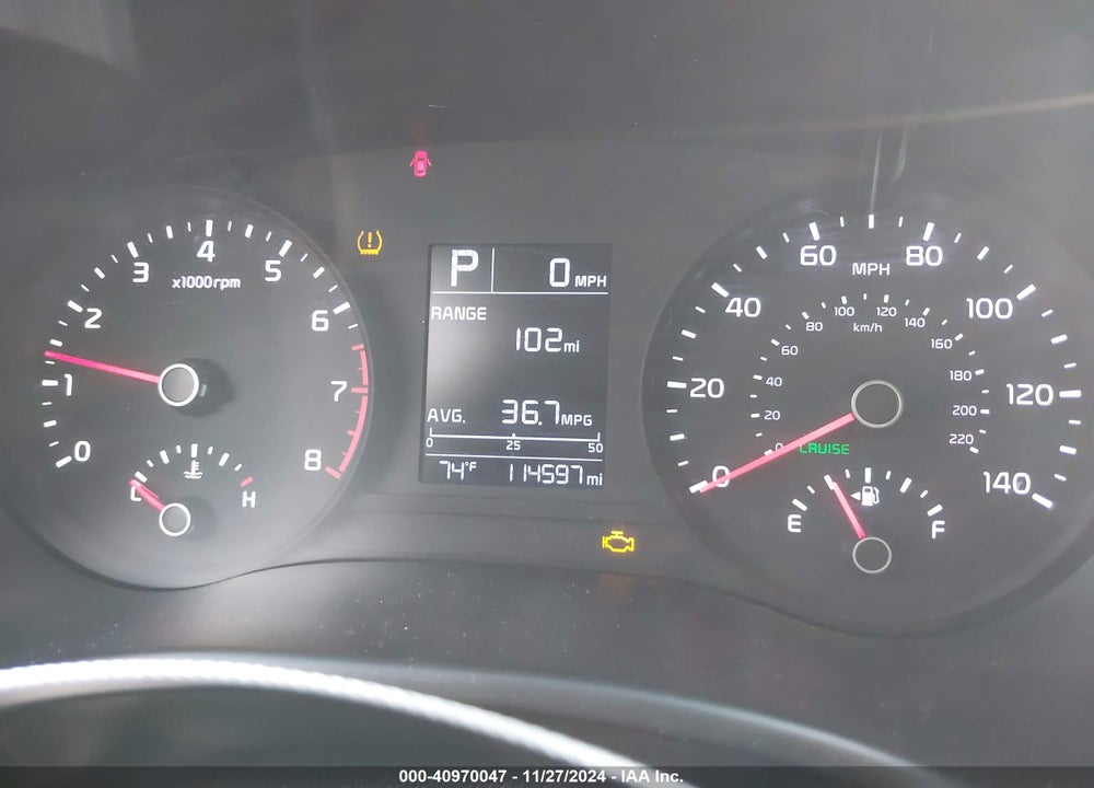 2019 KIA RIO S VIN: 3KPA24AB1KE215502