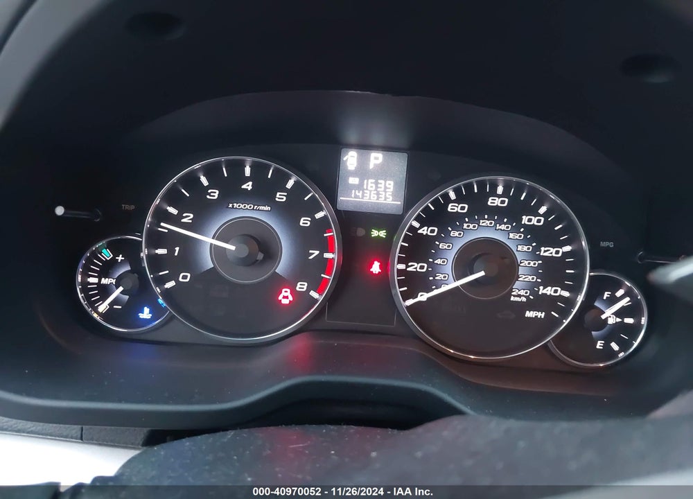 2011 SUBARU OUTBACK 2.5I PREMIUM VIN: 4S4BRCCC3B3444590