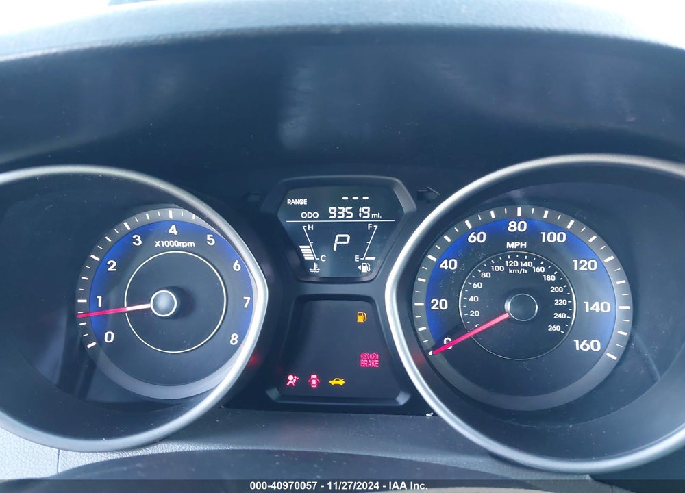 2013 HYUNDAI ELANTRA GLS VIN: KMHDH4AE9DU789075